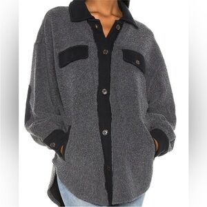 NWT Black Tape Shacket In Black